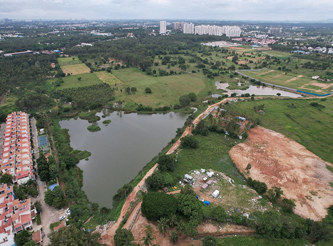 The Journey of Lake Nimbekaipura blog page sub text image (before)